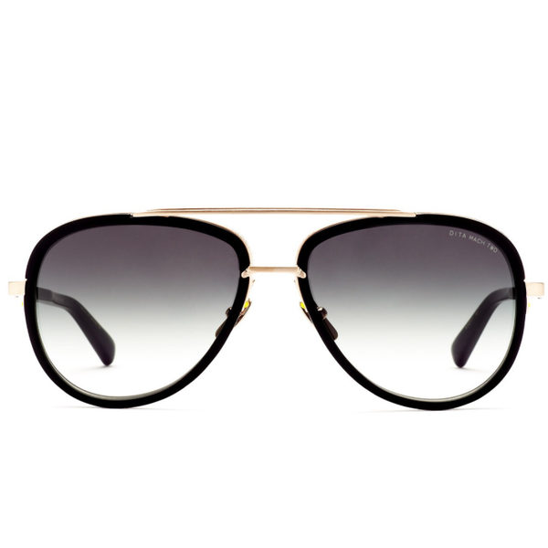 DITA MACH-TWO//MATTE BLACK-ANTIQUE 12K GOLD W/ G-15 TO CLEAR  display picture 2