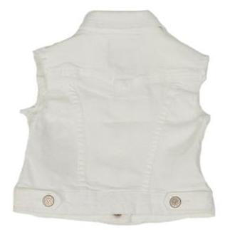 Kids TR | Girls Denim White Heat Vest