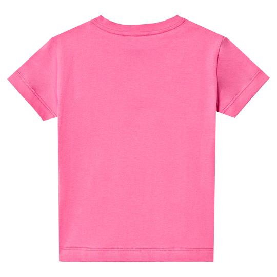 Girls Short Sleeve Logo Tee-Berry