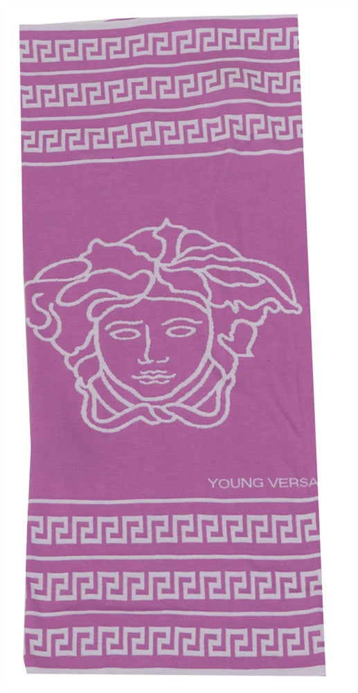 Baby Medusa Blanket-Pink and White