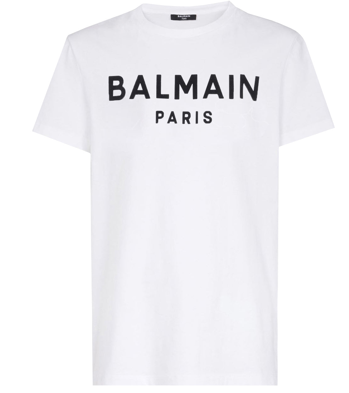 Balmain Printed T-Shirt - White & Black