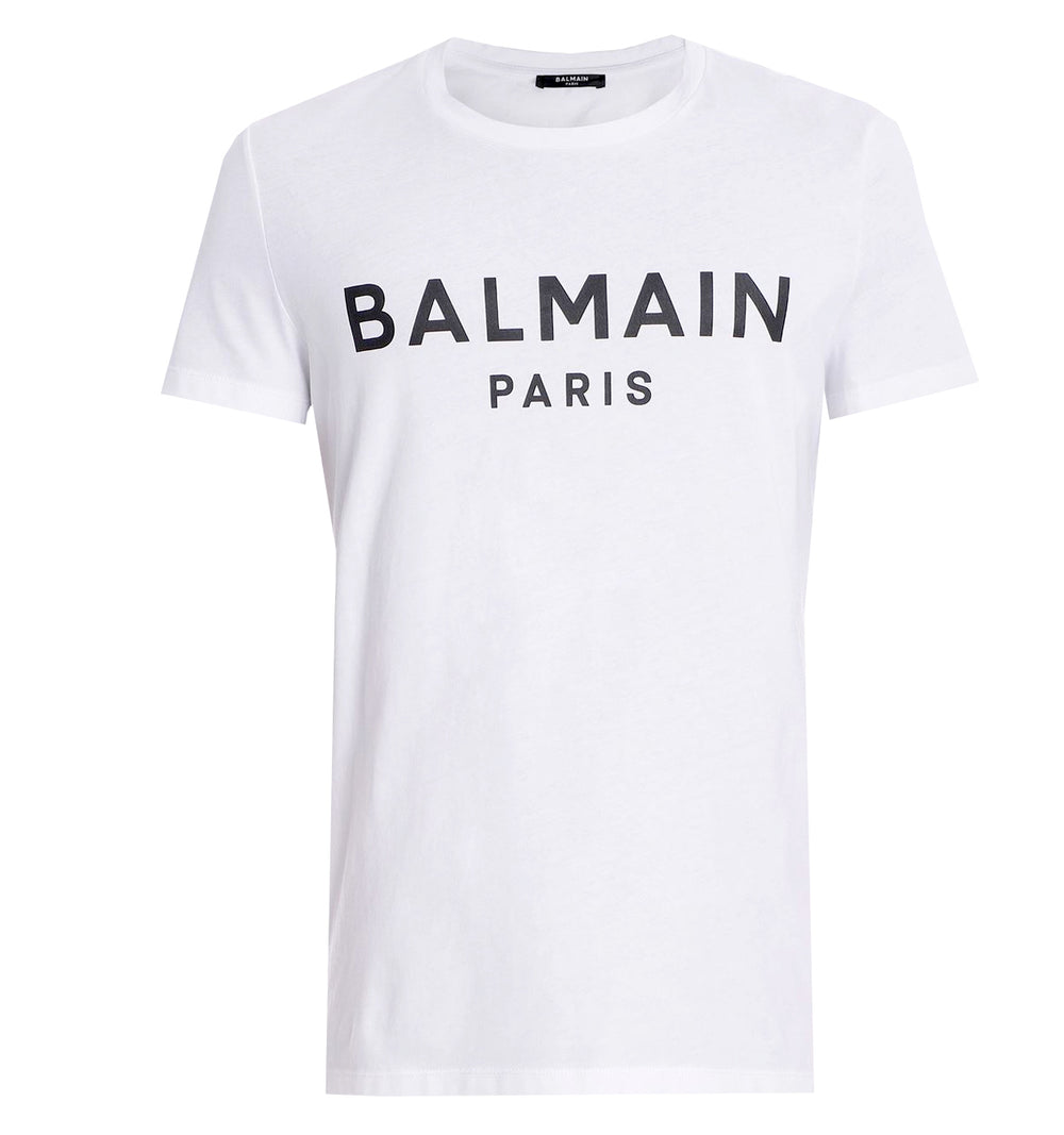 Balmain Printed T-Shirt - White