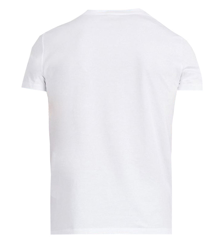 Balmain Printed T-Shirt - White & Black
