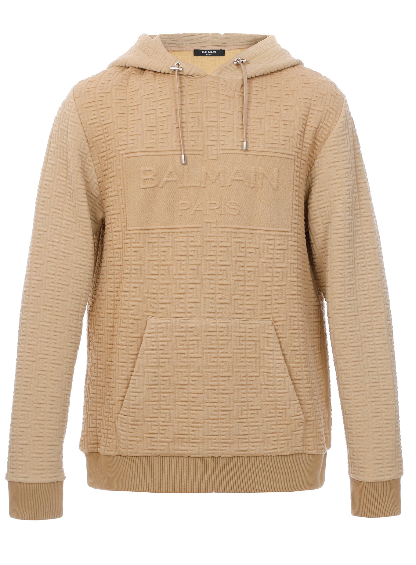 KAM Men's Long Sleeve Hooded Hoodie - Embossed Cotton - Big & Tall Sizes 2XL To 8XL - Black Or Navy