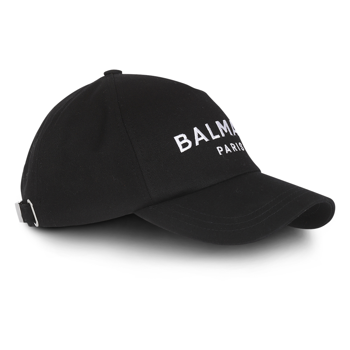【Balmain】コットンキャップ BALMAIN COTTON CAP - BLACK - PureAtlanta.com