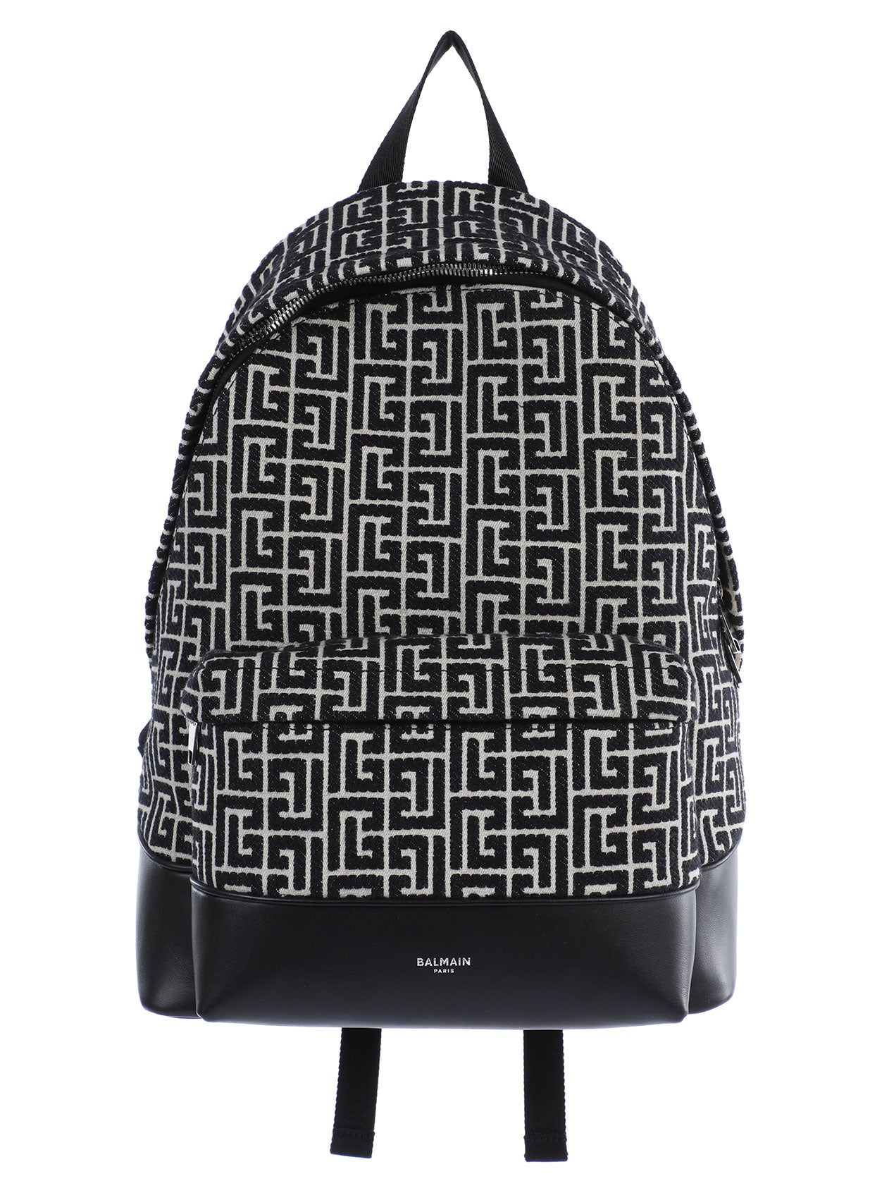 BACKPACK-MONOGRAM JACQUARD -  IVORY/BLACK