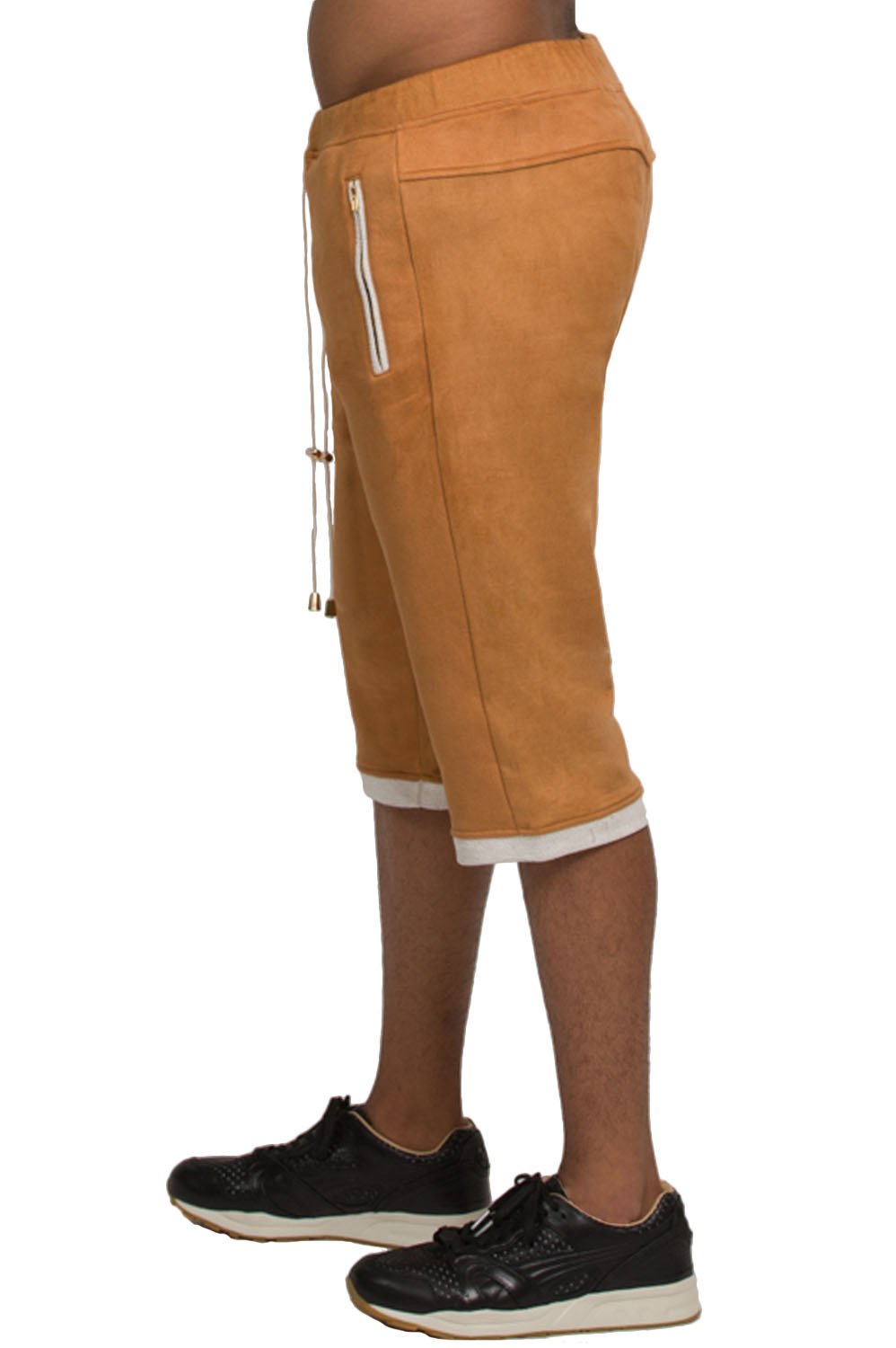 Suede Shorts