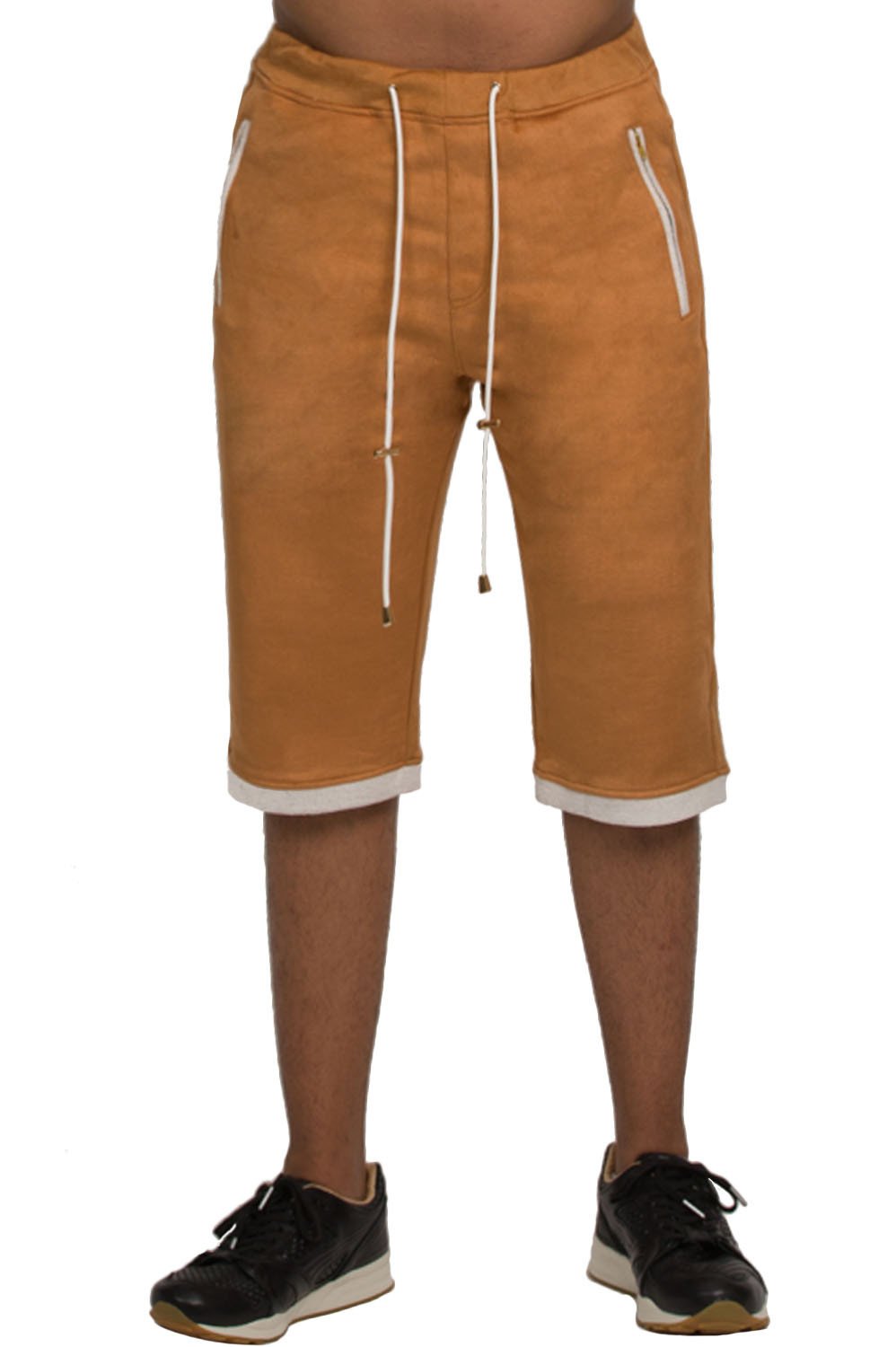 Suede Shorts