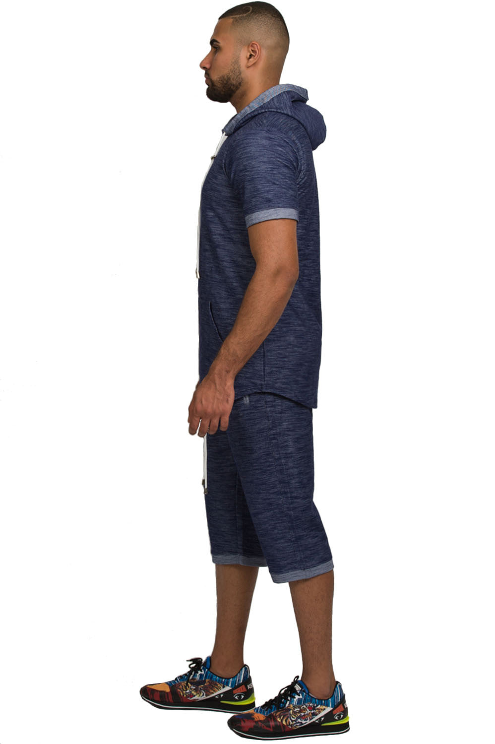 Alibi Paris Denim Shorts in indigo – view 5 of 9