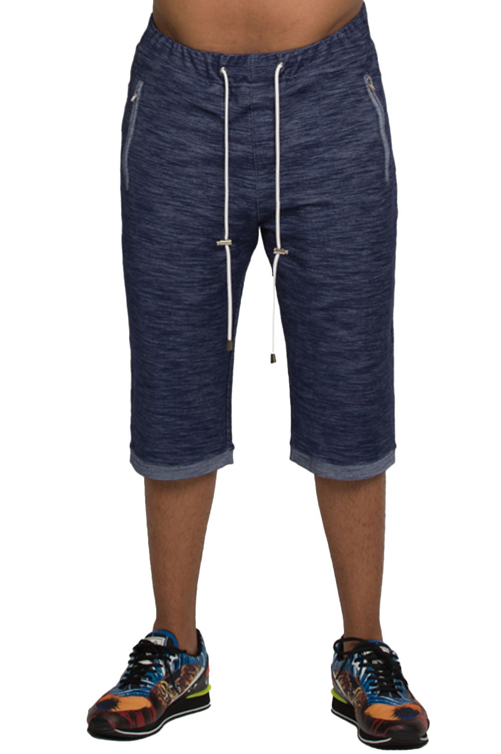 Alibi Paris Denim Shorts in indigo – view 1 of 9