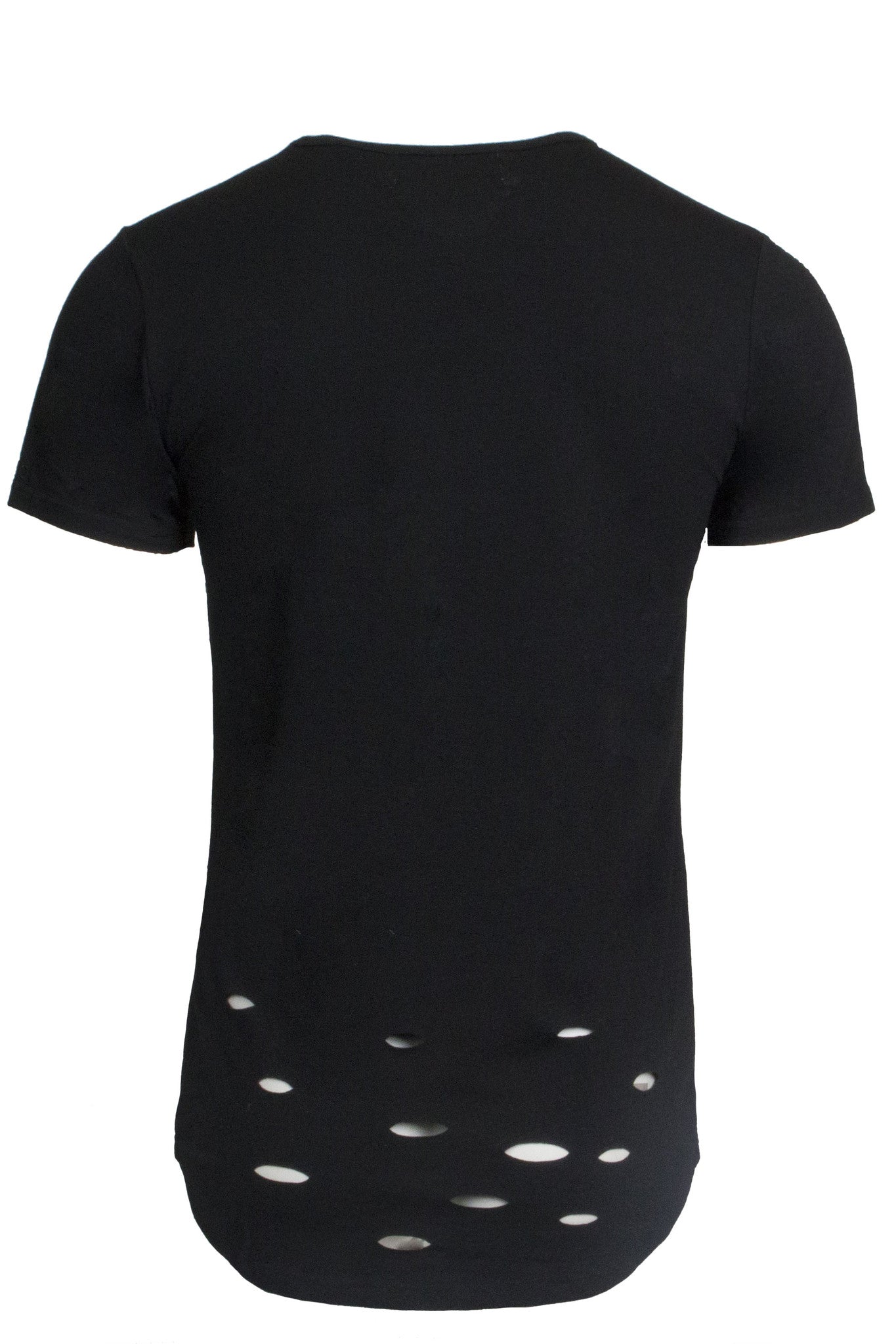 Alibi Paris Men's Distressed Tee in black – view 2 of 2