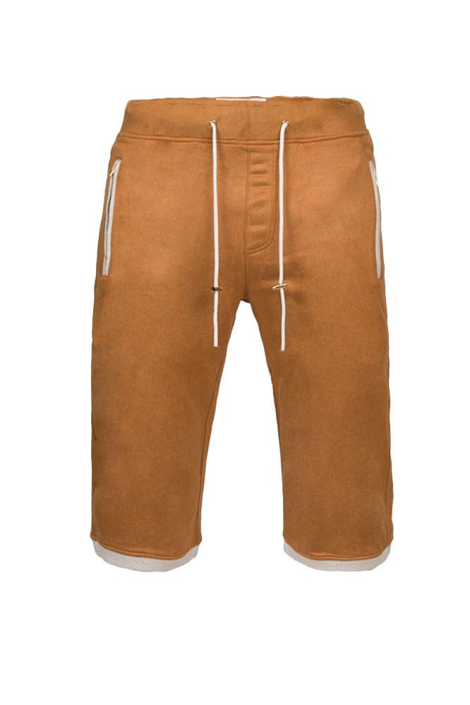 Suede Shorts