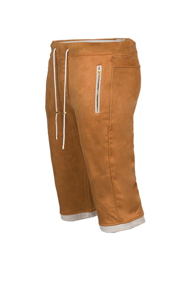 Suede Shorts