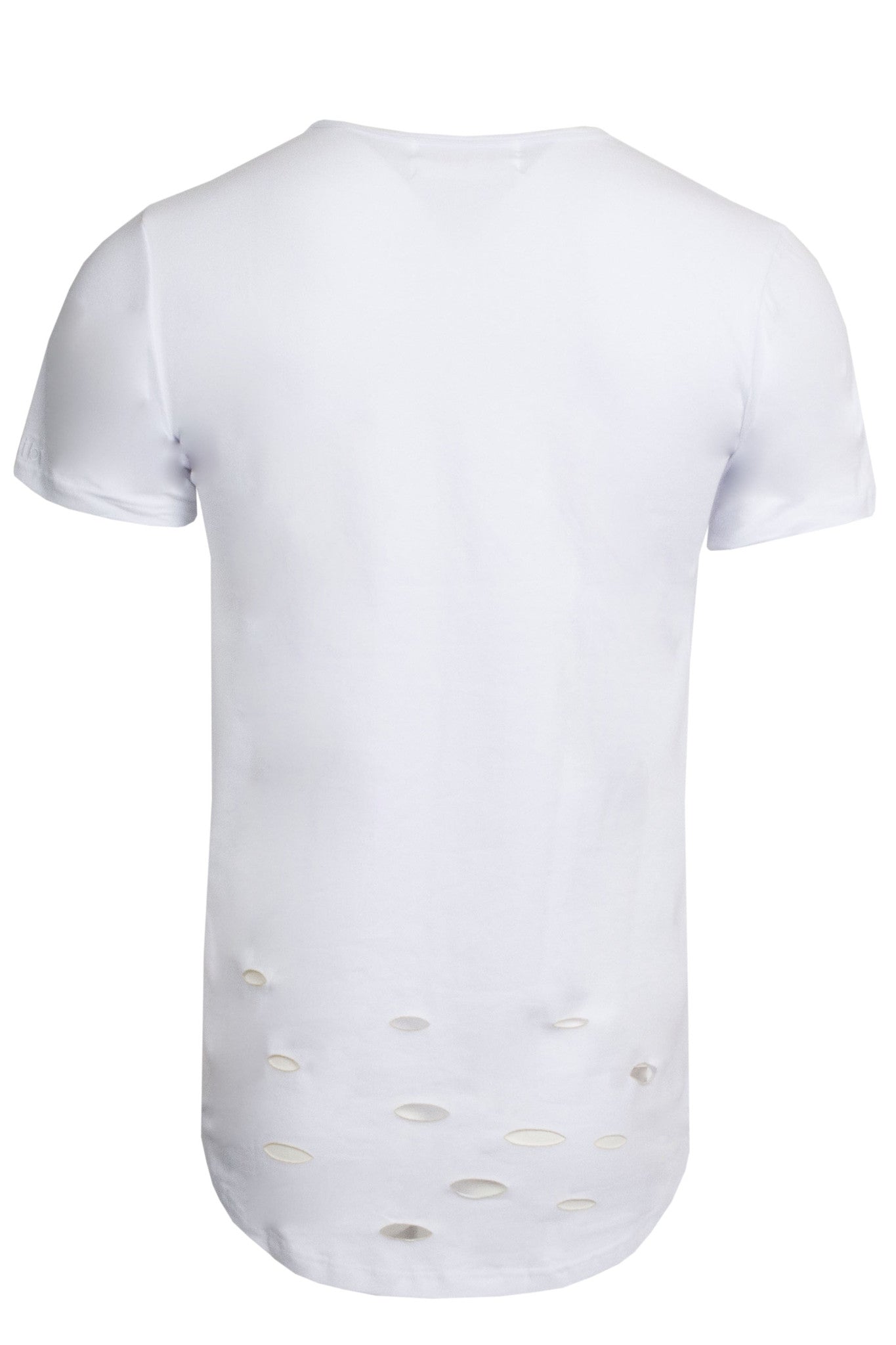 Alibi Paris Distressed White Tee in white – view 2 of 2