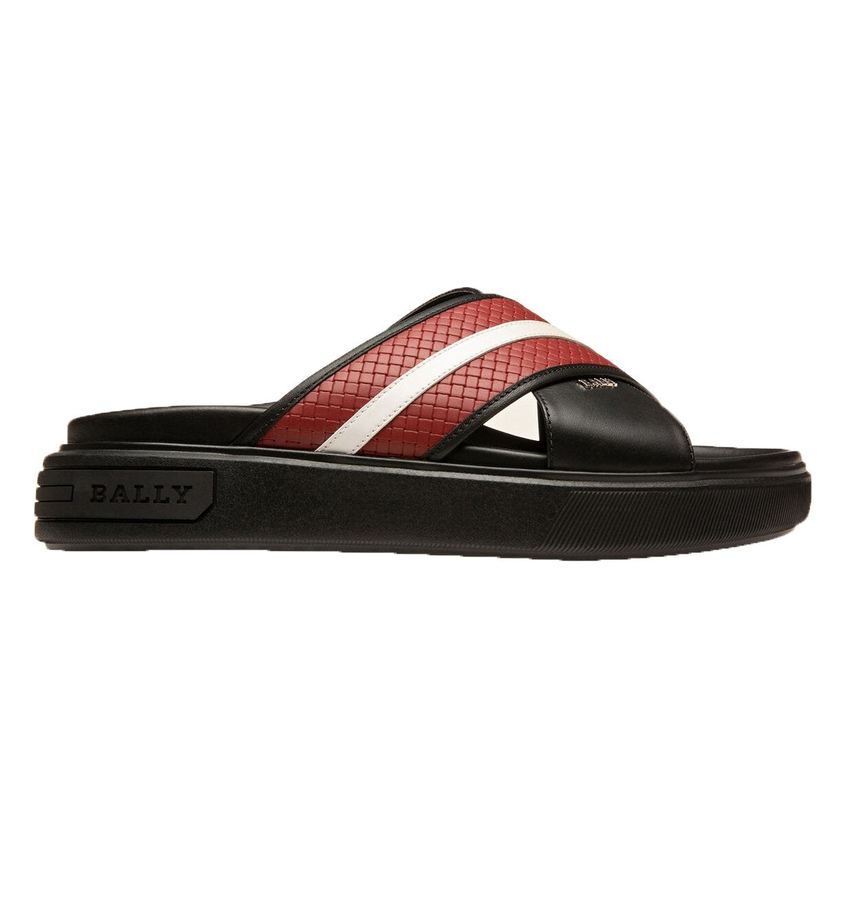 Bally Jarko Sandal - Bally Red & Black