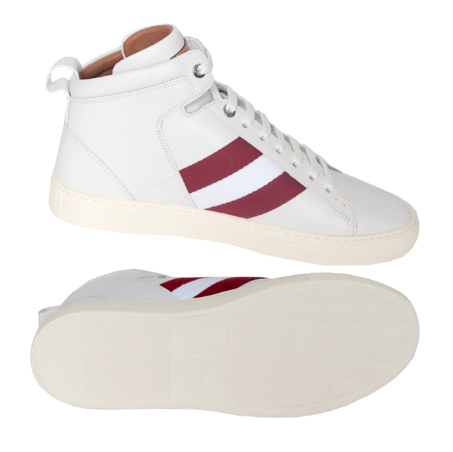 Men's Hedern High Top Sneakers-White
