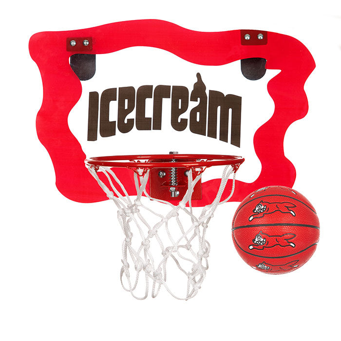 ICECREAM Slam Dunk Mini Basketball Hoop in red – view 1 of 3