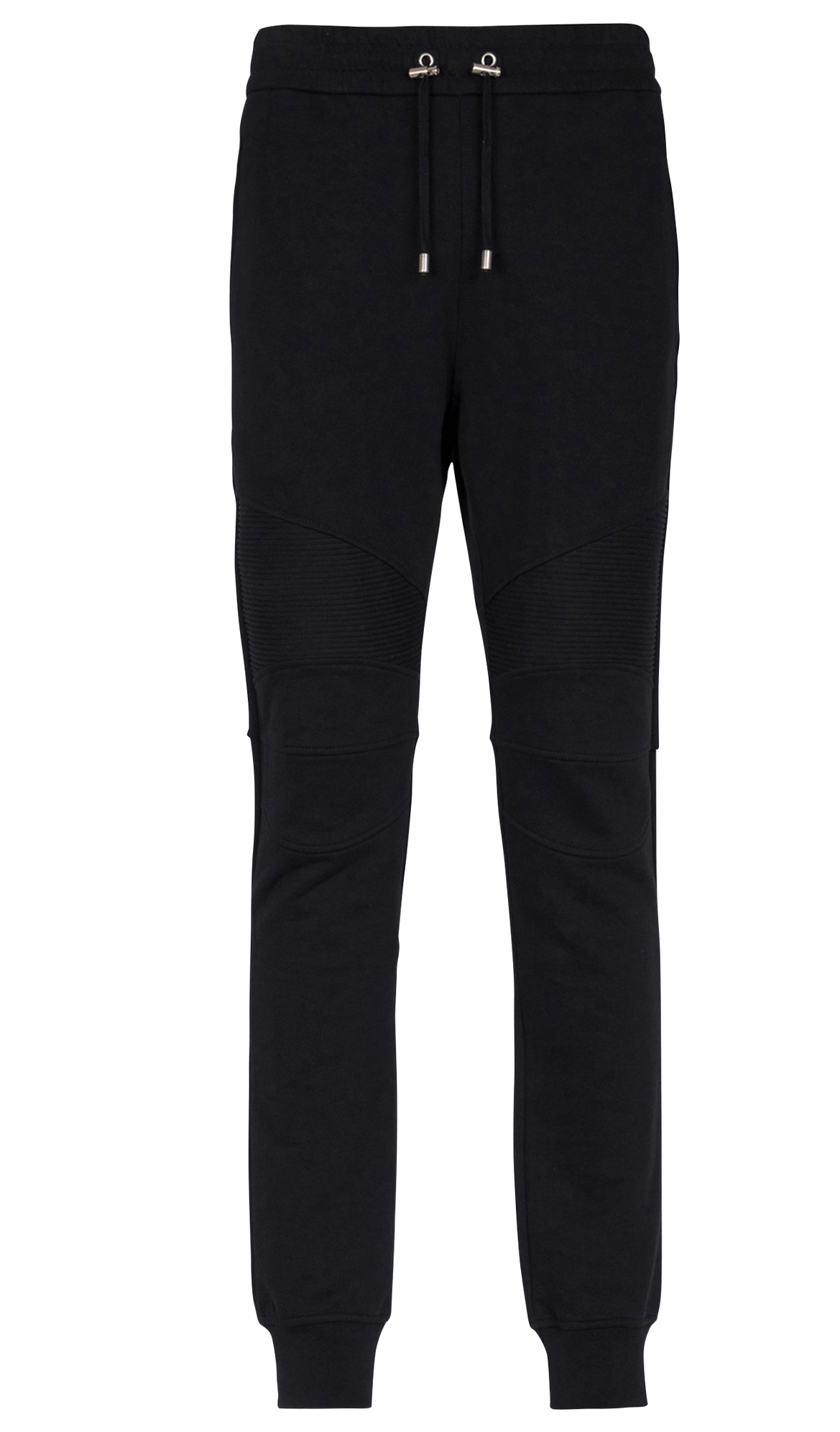 BALMAIN FLOCK SWEATPANTS - NOIR/BLANC