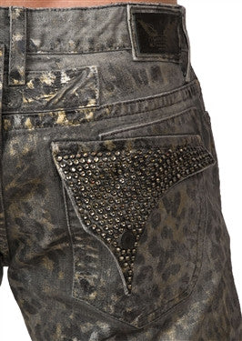 Robin's Jean in Safari Grey (Black Diamond Swarovski) – view 1 of 6