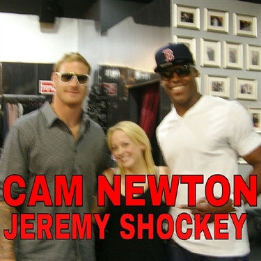 Cam Newton & Jeremy Shockey, NFL Charlotte Panthers