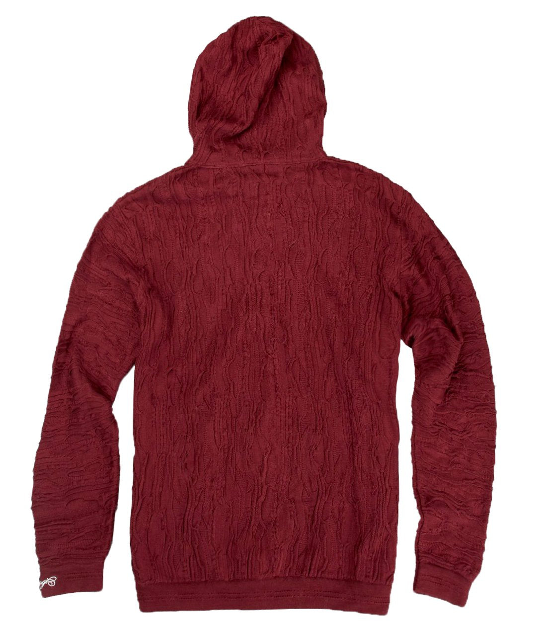 Coogi Solid Burgundy Hoody