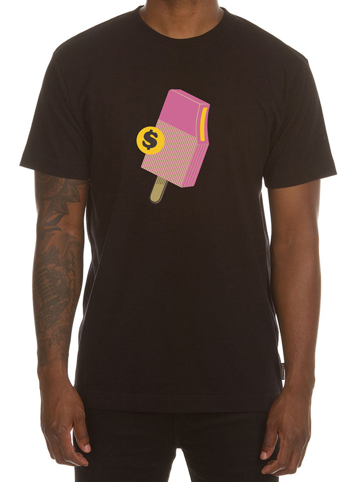 CURRENCY SS TEE - BLACK