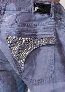 Robin's Jean in Purple Fireball (Tanzanite/Crystal Clear Swarovski)