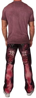 Robin's Jean In Sioux Print (Black Diamond Swarovski)