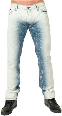 Robin's Jean In 2-Tone Denim (Clear/Sapphire Swarvoski)