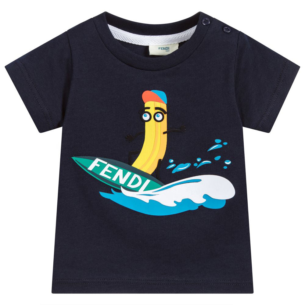 Baby Boy SS Surfing Banana