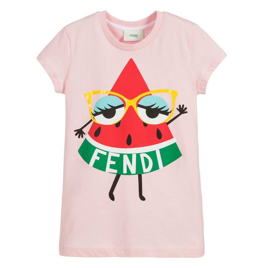 Girls SS Pink Watermelon T-Shirt
