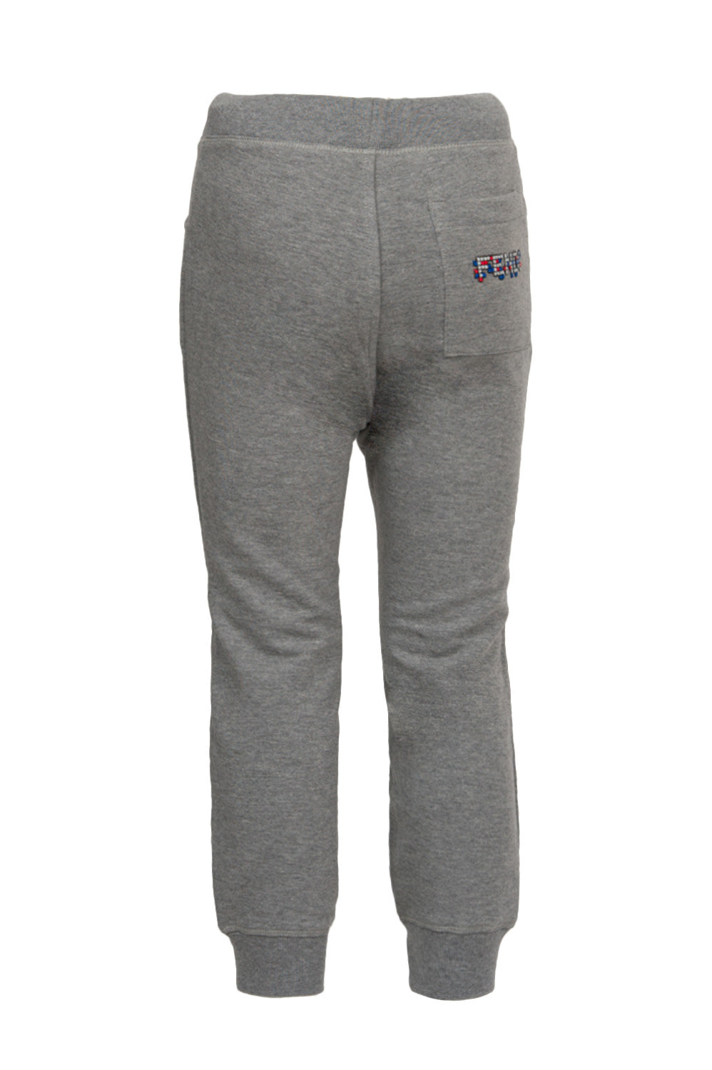 Fendi Boys Logo Sweatpants in grey – view 2 of 2
