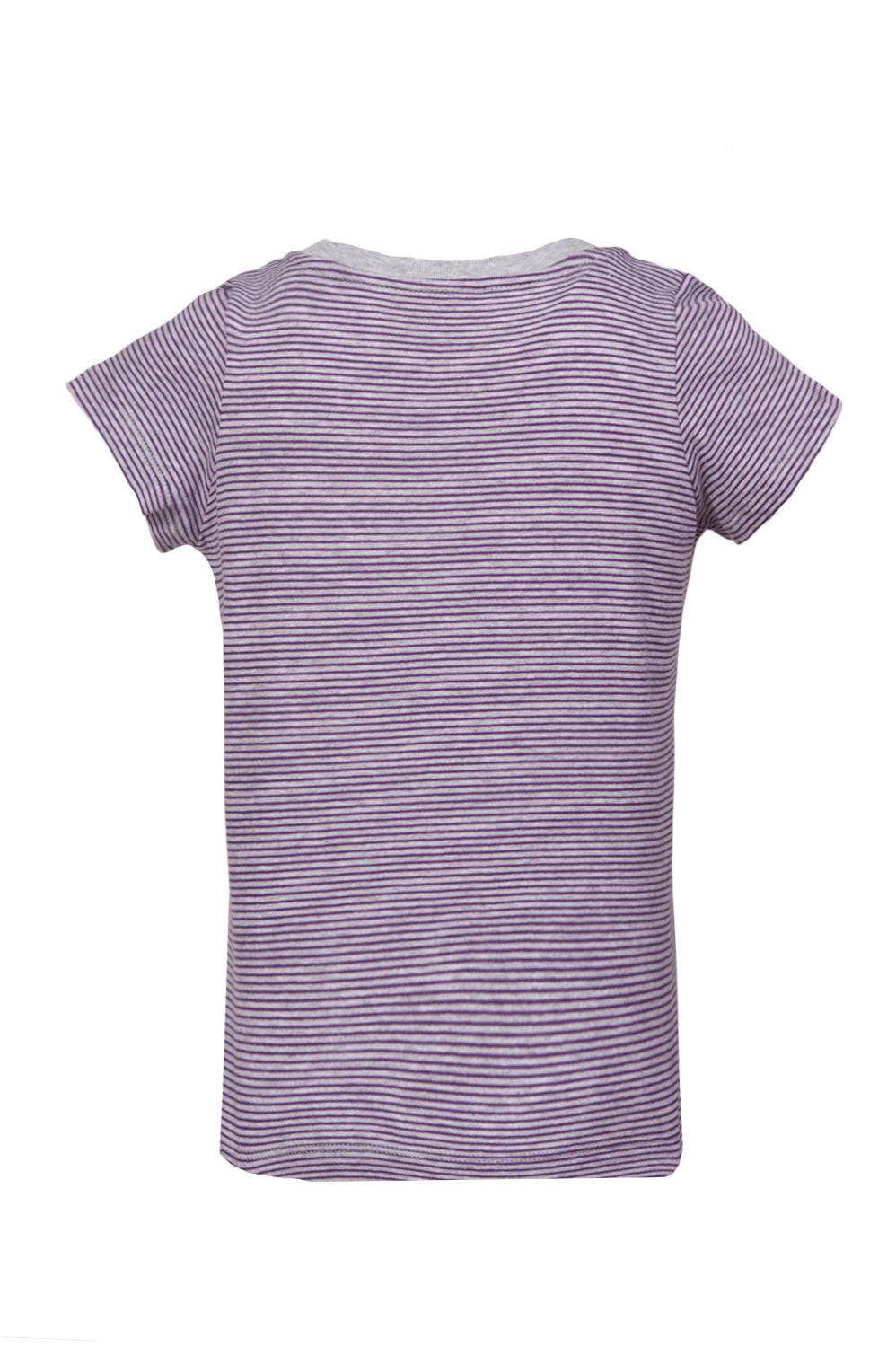 Girls FF Pink Striped Tee