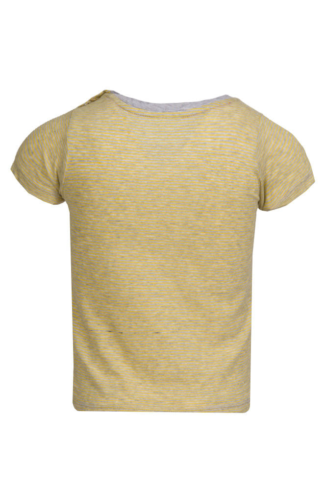 FF Boys Yellow Striped Tee