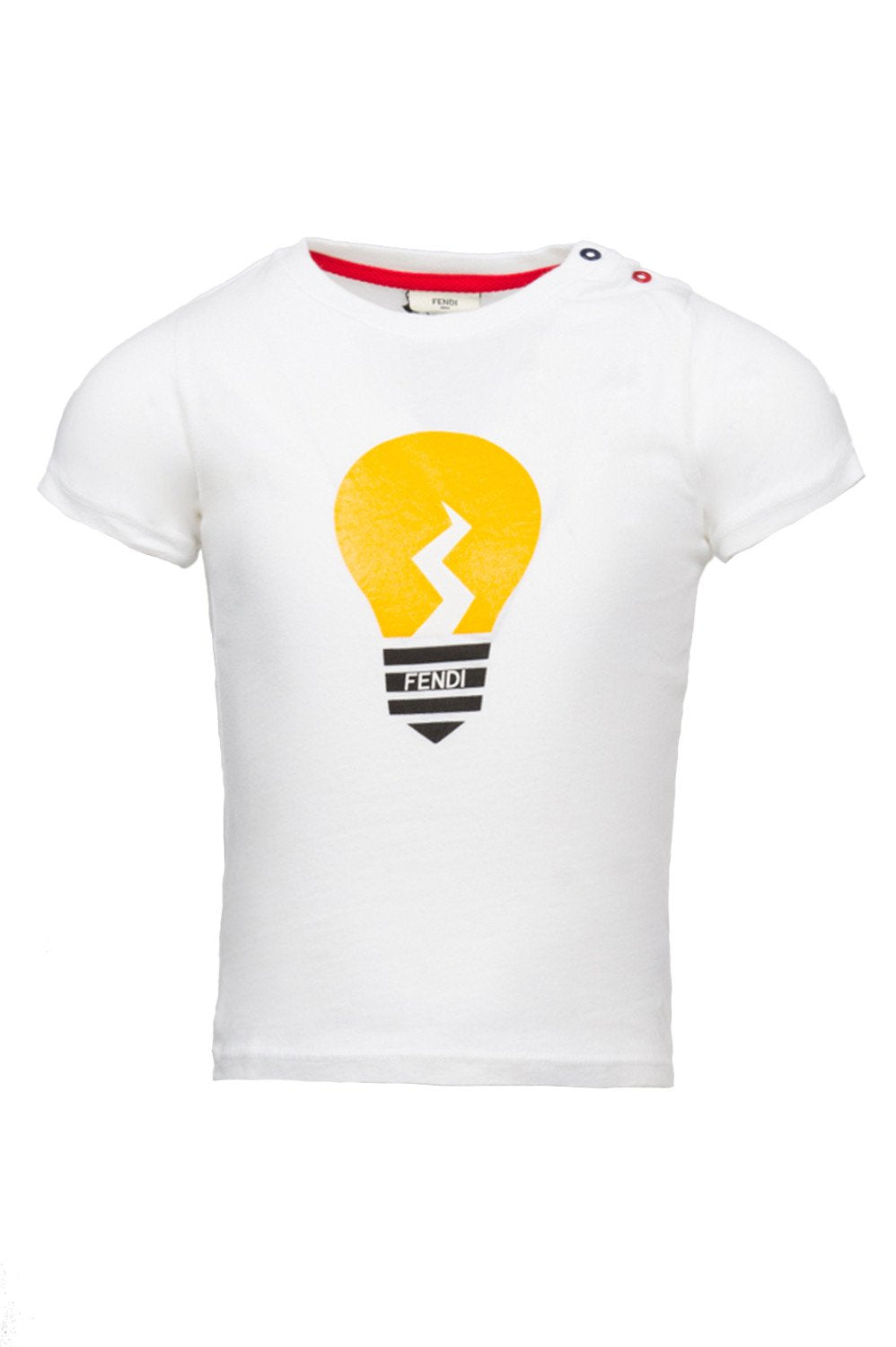 Fendi Kids Light Bulb Tee in white – view 1 of 1