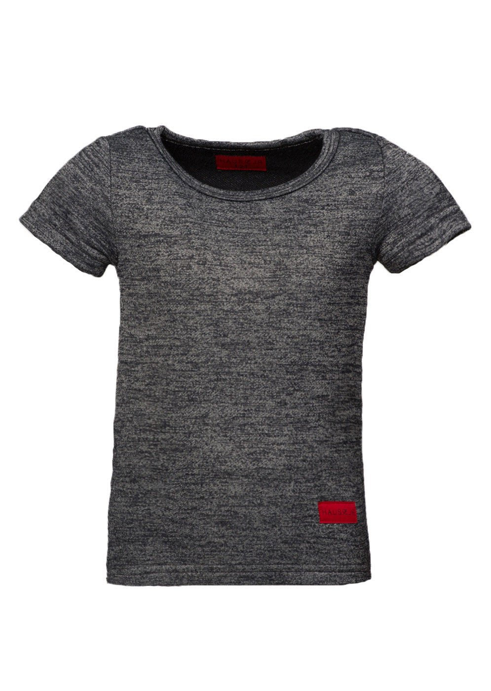 Haus of JR Harper Tee in charcoal – view 1 of 2