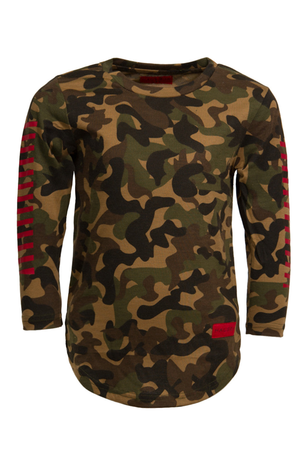 Haus of JR Roger Camo Long Sleeve in dust camo – view 1 of 3