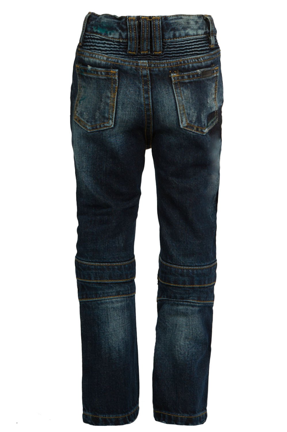 Clayton Patch Biker Denim
