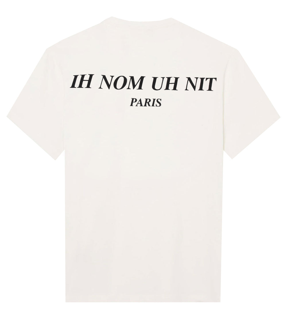 IH NOM UH NIT T-Shirt Mask20 White W/ Grey & Logo – view 2 of 2