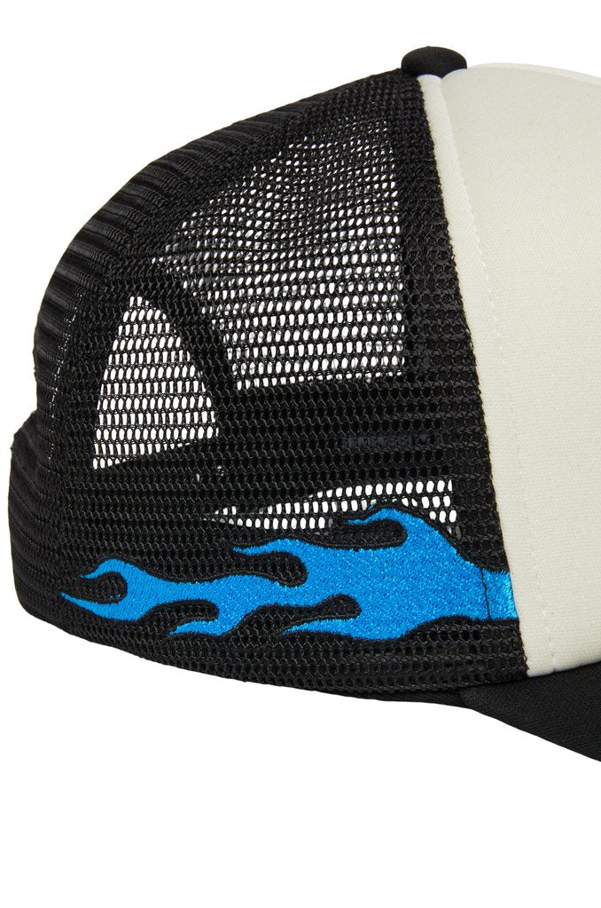 Homme + Femme 500 Crew Trucker Hat - Black and Grey – view 4 of 4