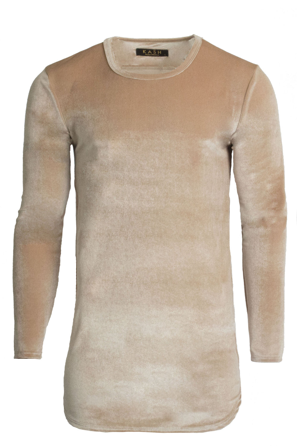 Kash Velour Long Sleeve in camel – view 1 of 1