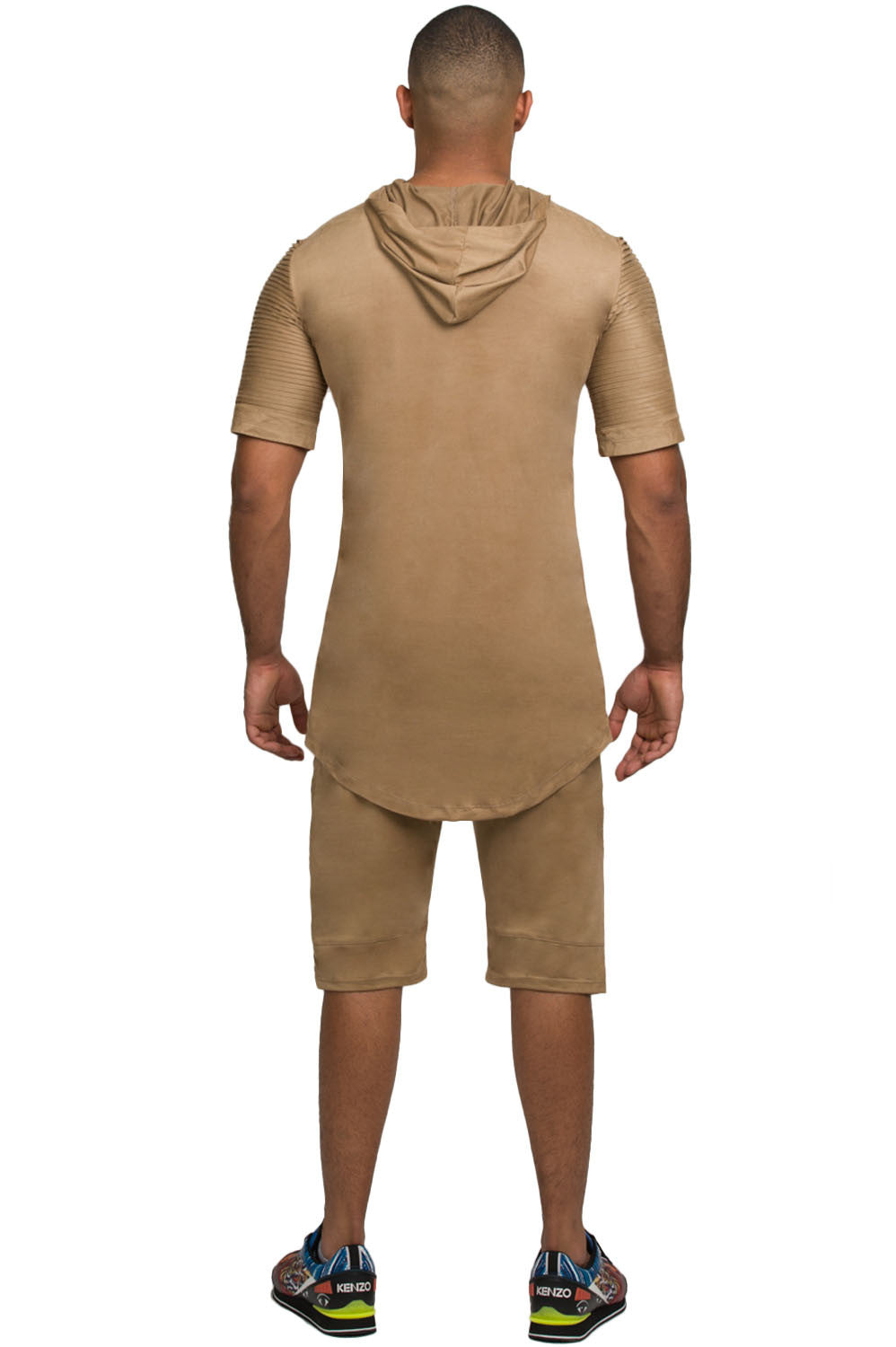 Kash Suede Camel Shorts – view 7 of 9