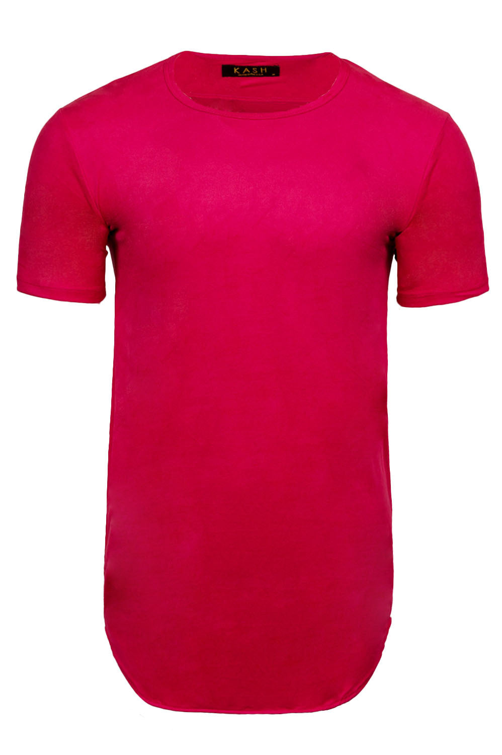 Kash Elongated Stretch Suede Fuchsia Tunic – view 6 of 7