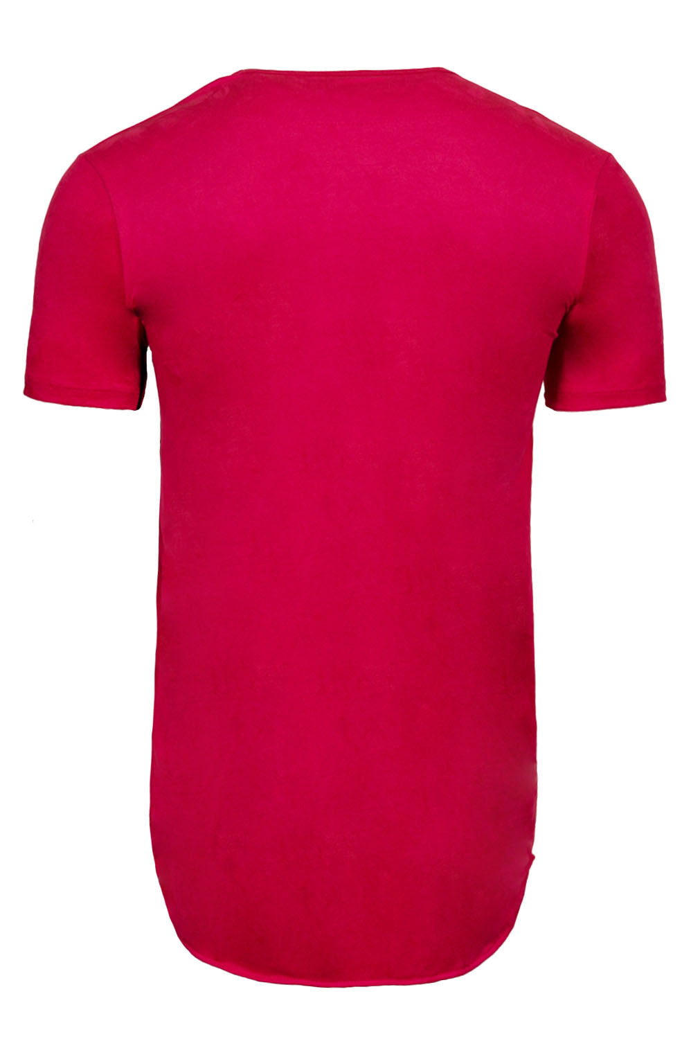 Kash Elongated Stretch Suede Fuchsia Tunic – view 7 of 7