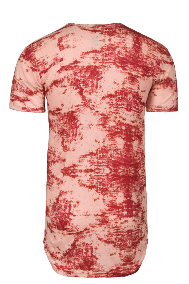 Kash Elongated Red Ink Blot Tunic – view 7 of 7