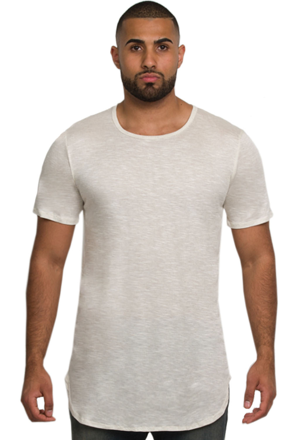 Kash Elongated Oatmeal Tunic – view 1 of 5