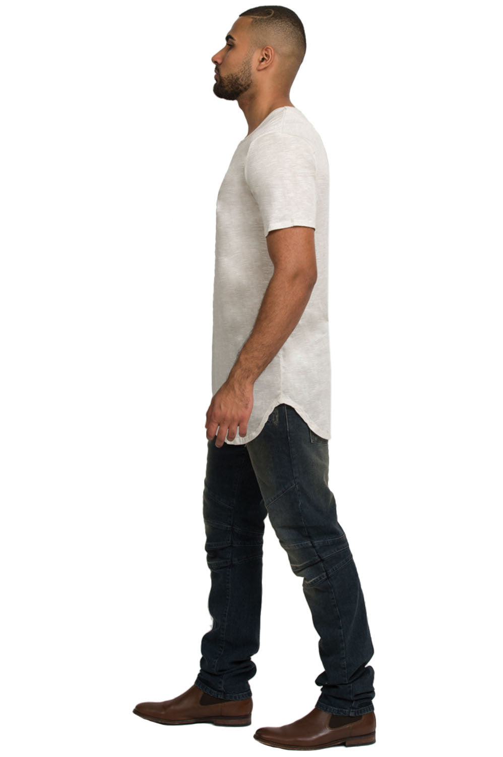 Kash Elongated Oatmeal Tunic – view 4 of 5