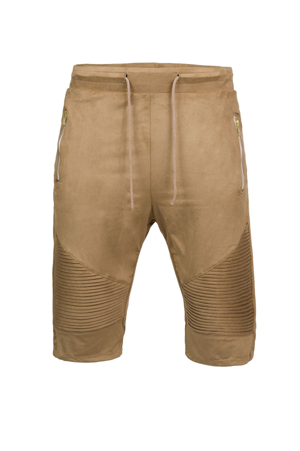 Kash Suede Camel Shorts – view 4 of 9