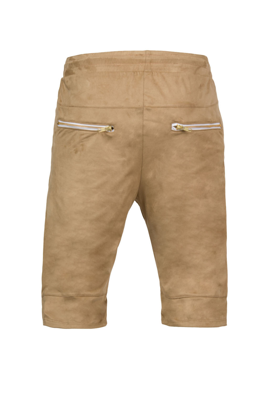 Kash Suede Camel Shorts – view 9 of 9