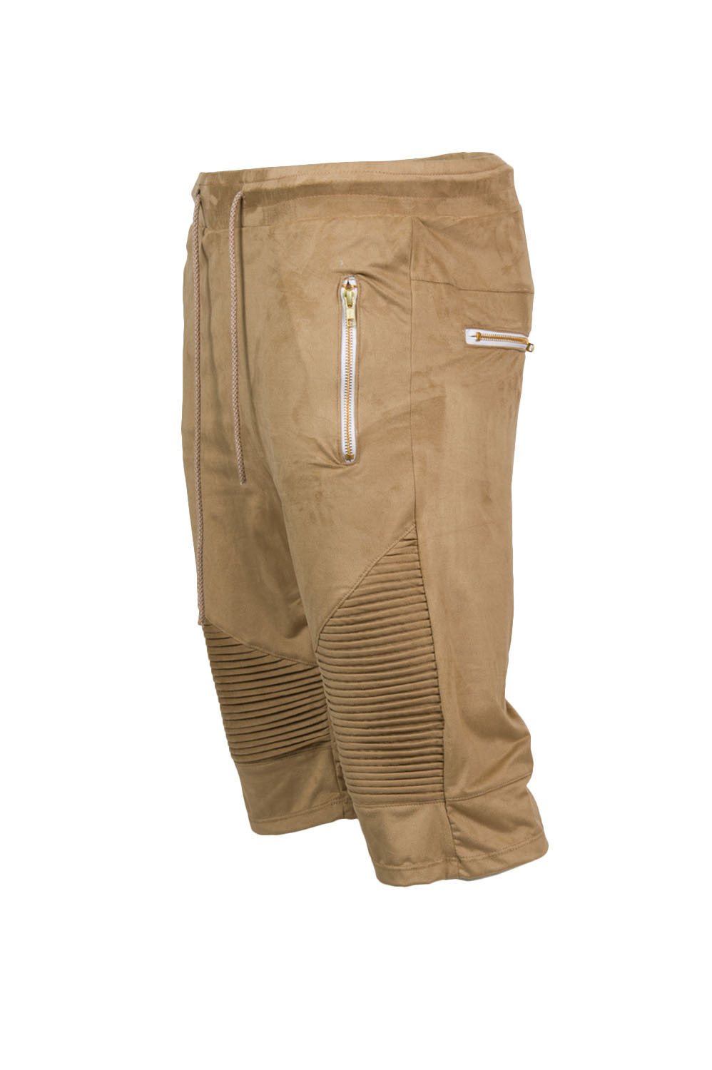 Kash Suede Camel Shorts – view 8 of 9
